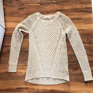 beige sweater